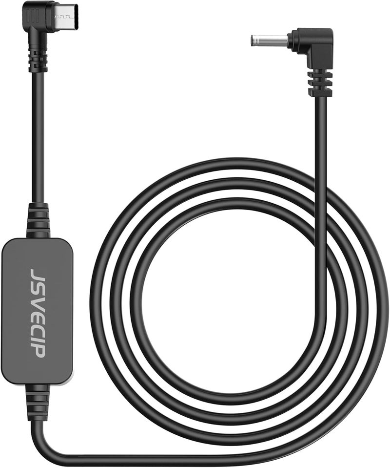 Jsvecip Radar Detector Cord, Type C to DC3.5 Plug Cable,for Cobr Whistler Escort Valentine One Uniden Beltronics Radar Detector,Replacement Power Cable for Radar Detectors - Image 1